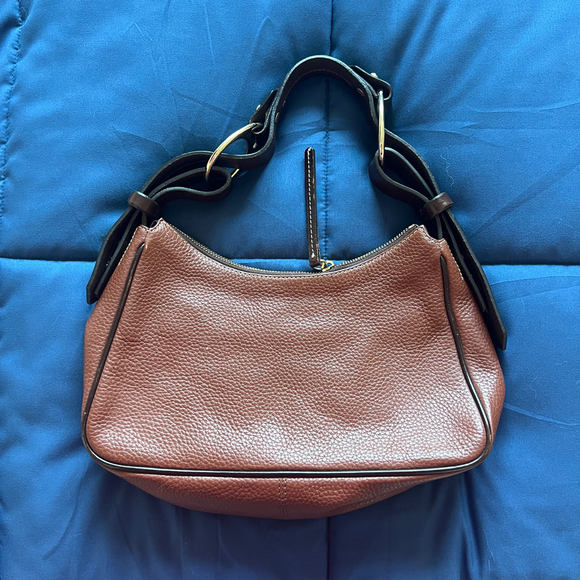 Dooney & Bourke | Brown Leather Shoulder Bag - Picture 3 of 8